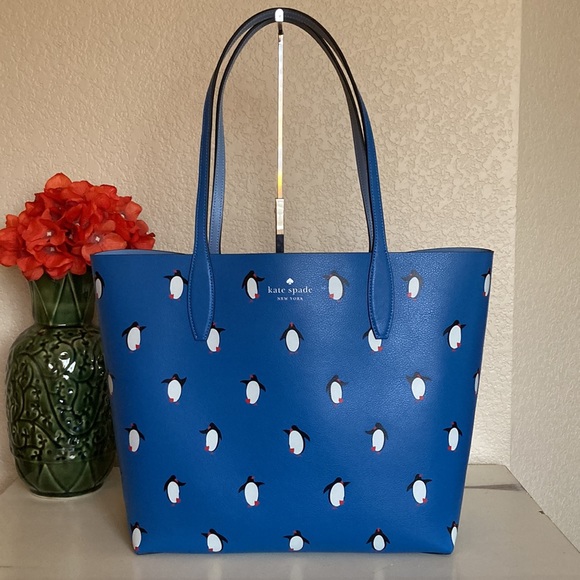kate spade Bags Pristine Kate Spade Arctic Friends Penguin Large